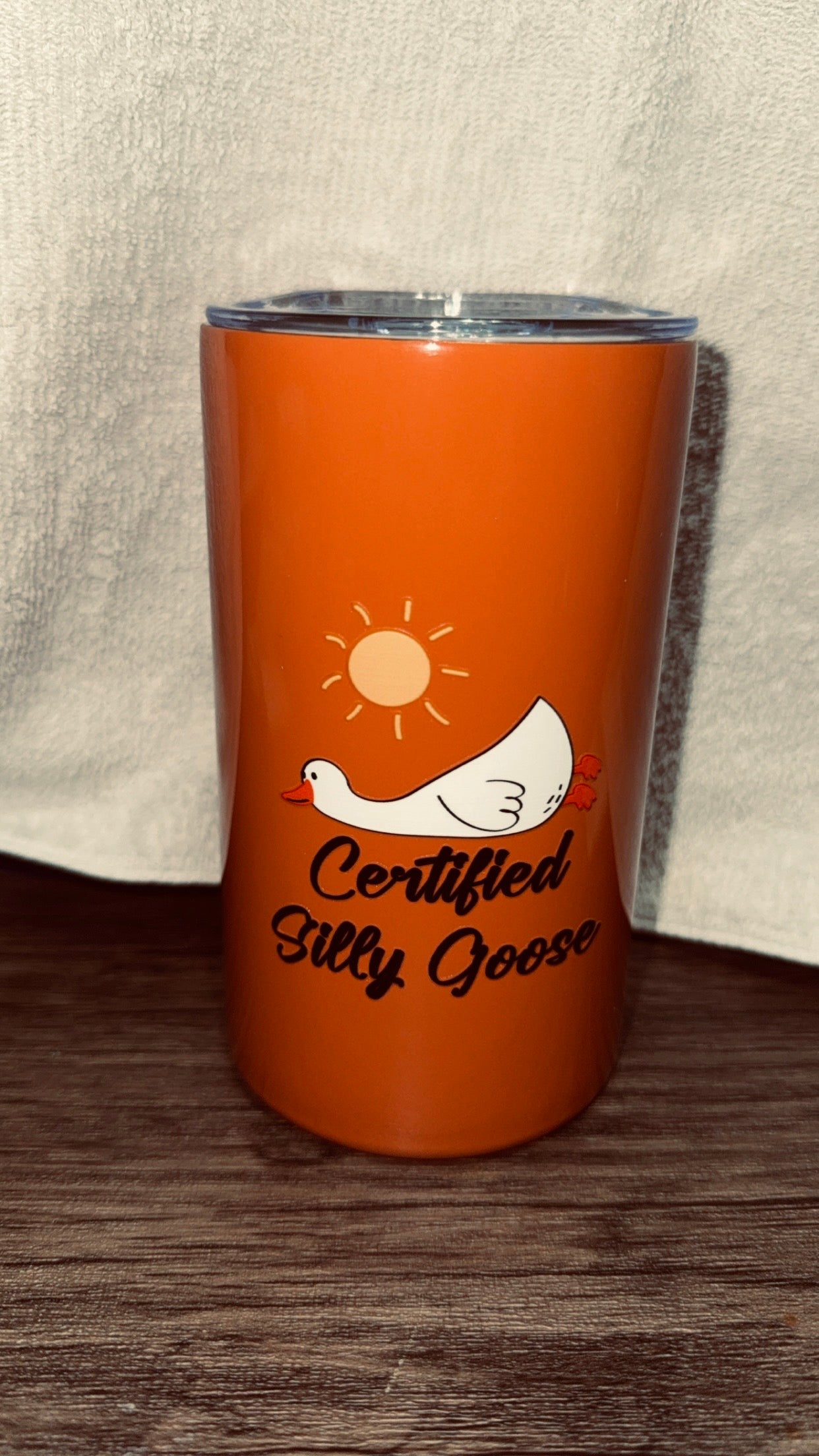 Orange 12 Oz Tumbler