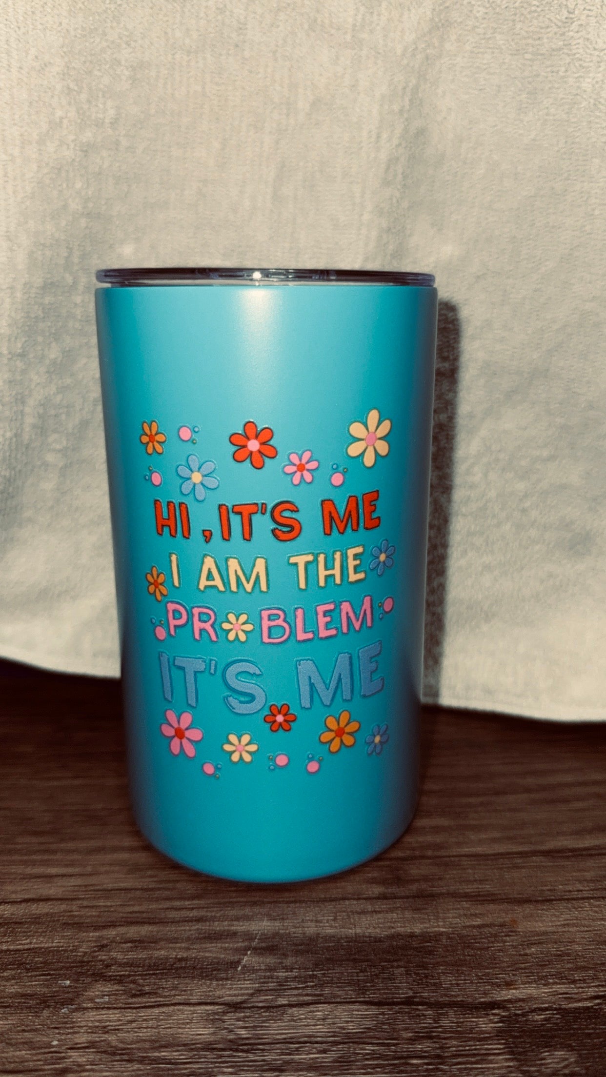 Sky Blue 12 Oz Tumbler