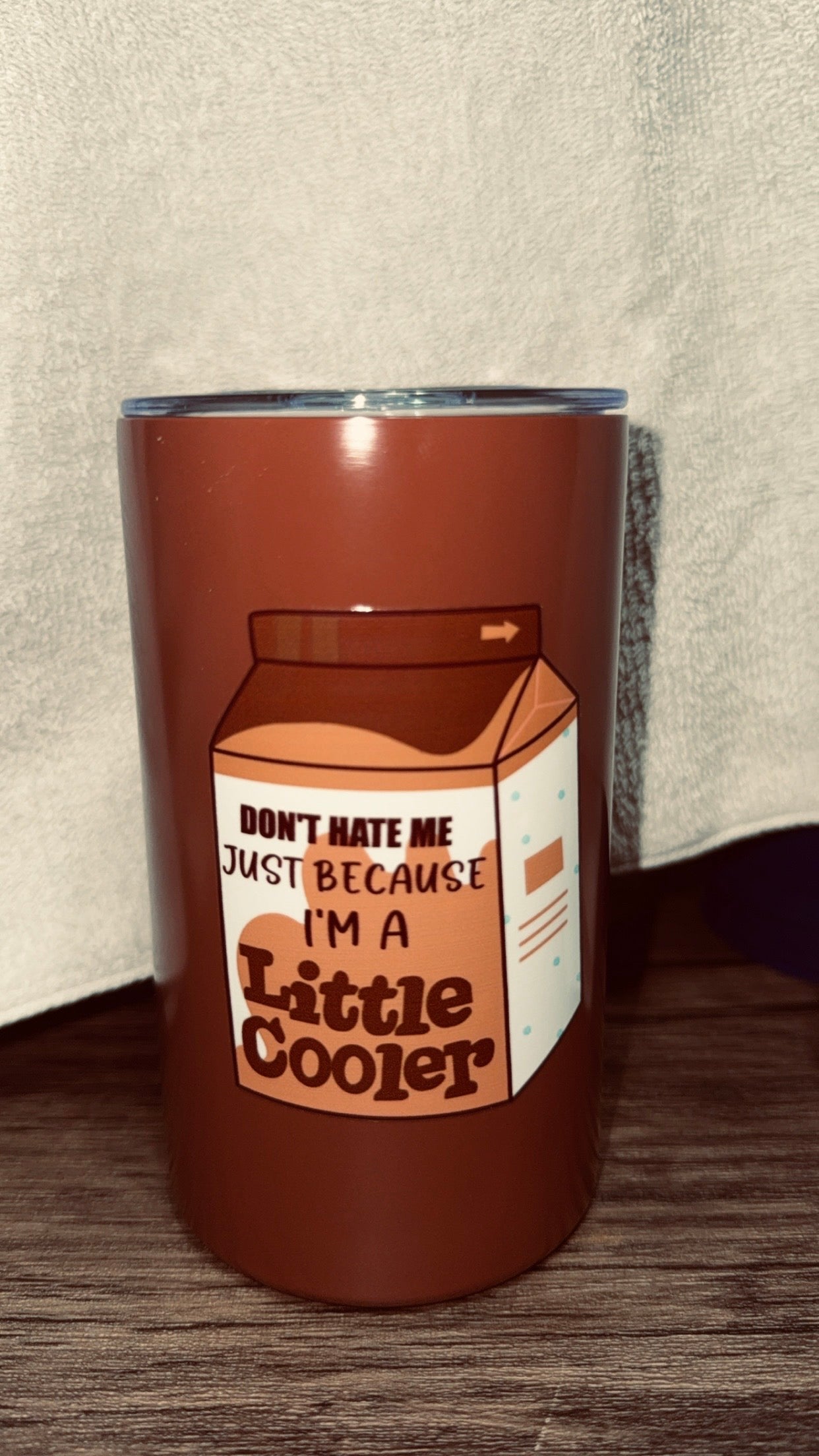 Brown 12 Oz Tumbler