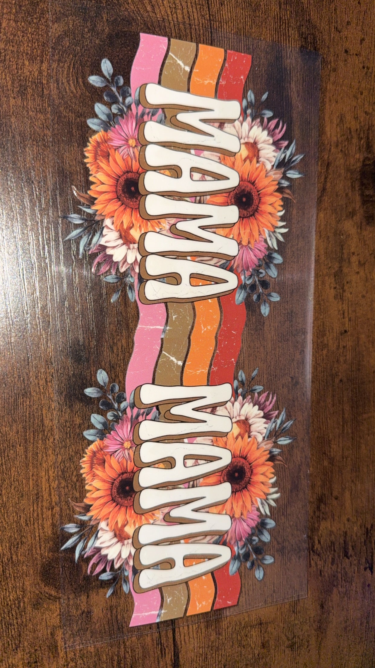 Mama Flower Decal