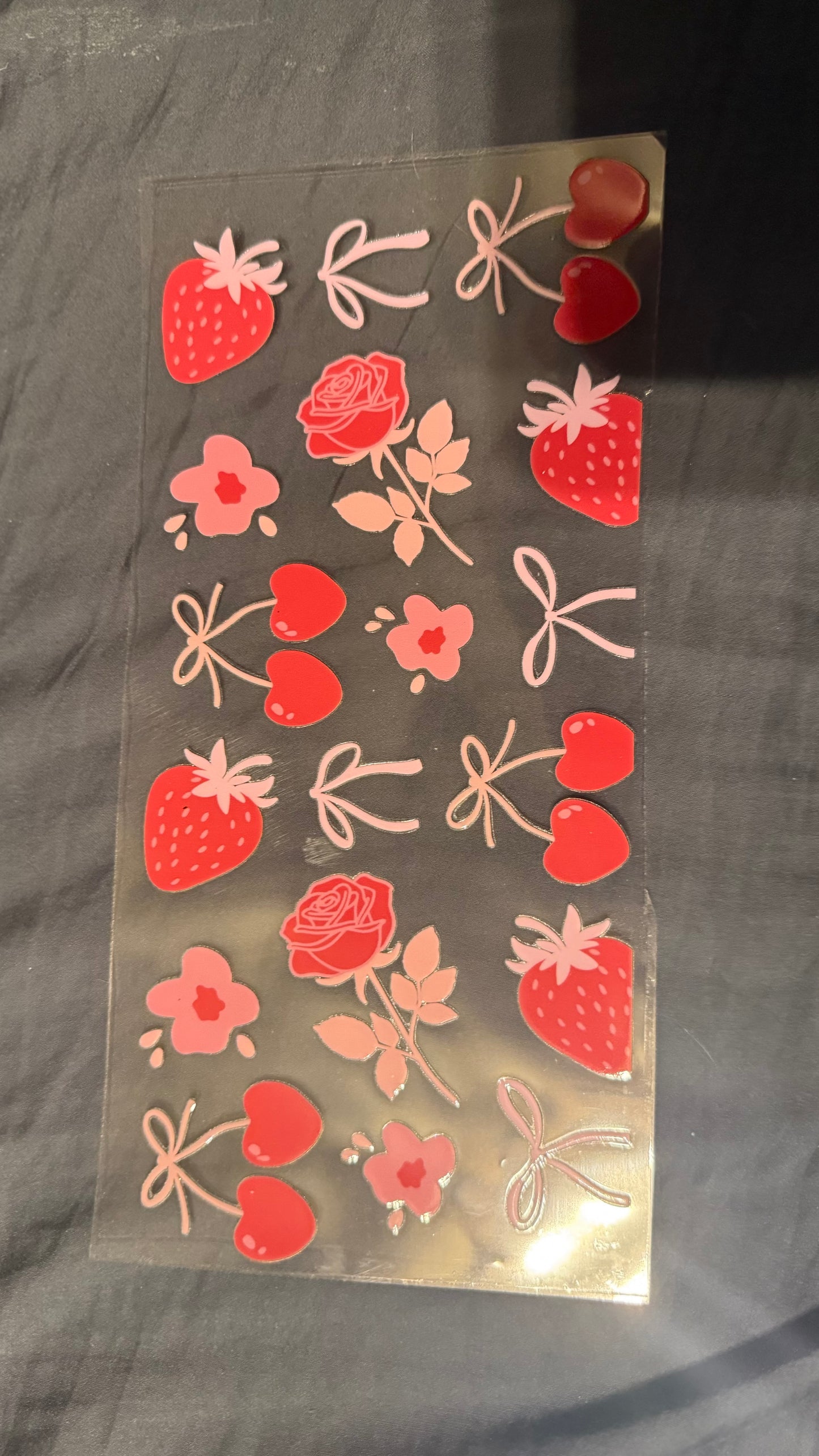 Cherry and Strawberries Decal