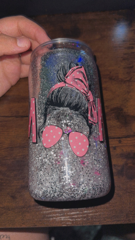 Mom Pink Cup
