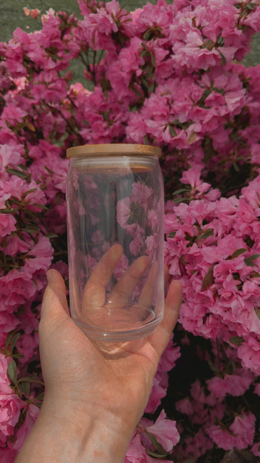 16 Oz Glass Cup