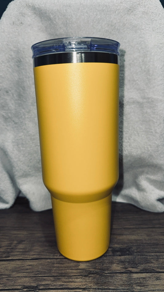 Yellow 40 Oz Tumbler